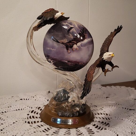 Vtg 2004 Bradford Exchange "Swift Encounter" from Majestic Flights Collection - Picture 1 of 9